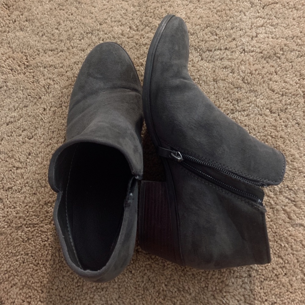 Women’s Grey Booties Size 8